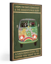 THE DAYS COME EASY AND THE MOMENTS PASS SLOW 20x30 Gallery Wrapped Canvas Prints front