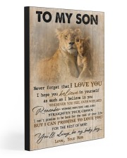 TO MY SON 20x30 Gallery Wrapped Canvas Prints front
