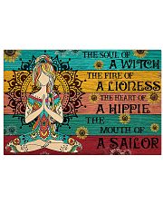 THE HEART OF A HIPPIE Horizontal Poster tile