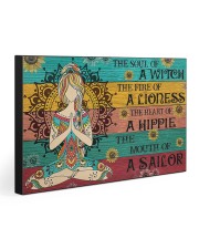 THE HEART OF A HIPPIE 30x20 Gallery Wrapped Canvas Prints front