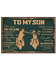 TO MY SON Horizontal Poster tile