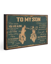TO MY SON 30x20 Gallery Wrapped Canvas Prints front