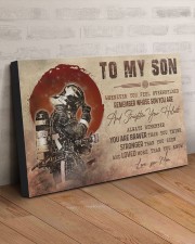 TO MY DAD - FIREFIGHTER 30x20 Gallery Wrapped Canvas Prints aos-canvas-pgw-30x20-lifestyle-front-07