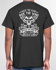 Only a biker understands - MB249 Classic T-Shirt garment-tshirt-unisex-back-04