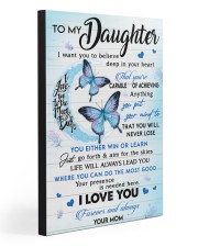 TO MY DAUGHTER 20x30 Gallery Wrapped Canvas Prints front