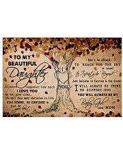 TO MY DAUGHTER 17x11 Poster thumbnail