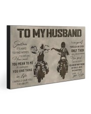 TO MY HUSBAND 30x20 Gallery Wrapped Canvas Prints front