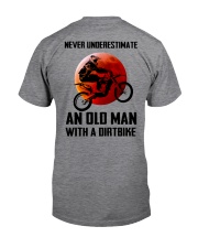 OLD MAN WITH A DIRTBIKE - MB319 Classic T-Shirt back