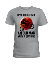 OLD MAN WITH A DIRTBIKE - MB319 Ladies T-Shirt thumbnail