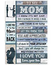 TO MY MOM Vertical Poster tile