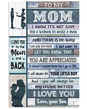 TO MY MOM 24x36 Poster front