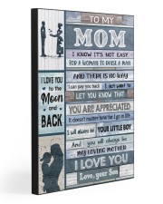TO MY MOM Gallery Wrapped Canvas Prints tile