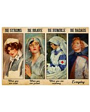 BE STRONG BE BRAVE BE HUMBLE BE BADASS Horizontal Poster tile