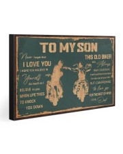 TO MY SON 30x20 Gallery Wrapped Canvas Prints front
