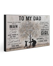 DAD COMING HOME 30x20 Gallery Wrapped Canvas Prints front