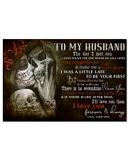 TO MY HUSBAND 17x11 Poster thumbnail