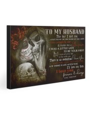 TO MY HUSBAND 30x20 Gallery Wrapped Canvas Prints front