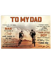 TO MY DAD Horizontal Poster tile