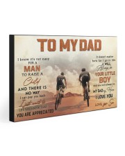 TO MY DAD 30x20 Gallery Wrapped Canvas Prints front