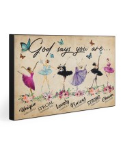 GOD SAYS YOU ARE 30x20 Gallery Wrapped Canvas Prints front