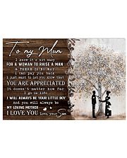 TO MY MUM Horizontal Poster tile