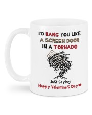 I'D BANG YOU LIKE A SCREEN DOOR IN A TORNADO Mug back