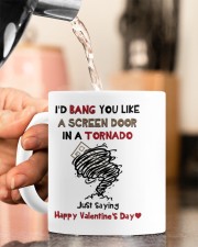 I'D BANG YOU LIKE A SCREEN DOOR IN A TORNADO Mug ceramic-mug-lifestyle-65