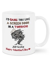 I'D BANG YOU LIKE A SCREEN DOOR IN A TORNADO Mug front