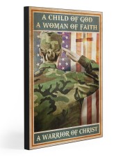 WARRIOR OF CHRIST 20x30 Gallery Wrapped Canvas Prints front