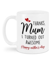 I TURNED OUT AWESOME Mug back