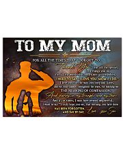TO MY MOM Horizontal Poster tile
