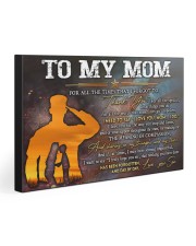 TO MY MOM 30x20 Gallery Wrapped Canvas Prints front