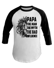 THE MAN THE MYTH THE BAD INFLUENCE - MB118 Baseball Tee thumbnail