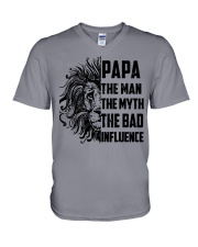 THE MAN THE MYTH THE BAD INFLUENCE - MB118 V-Neck T-Shirt thumbnail