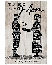 TO MY MOM 24x36 Poster front