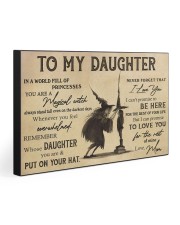 TO MY DAUGHTER 30x20 Gallery Wrapped Canvas Prints front