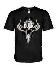 BUCK OFF V-Neck T-Shirt tile