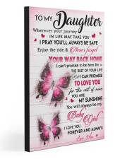 TO MY DAUGHTER 20x30 Gallery Wrapped Canvas Prints front