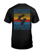 BADASS DAD - MB258 Classic T-Shirt back