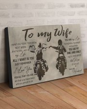 TO MY WIFE - BIKER 30x20 Gallery Wrapped Canvas Prints aos-canvas-pgw-30x20-lifestyle-front-07