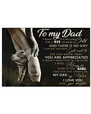 TO MY DAD - MB290 36x24 Poster front