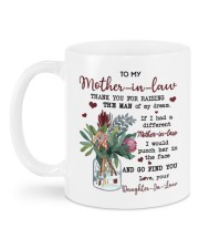TO MY MOTHER-IN-LAW Mug back