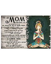 TO MY MOM Horizontal Poster tile