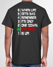 ONLY ONE DOWN THE REST UP - MB352 Classic T-Shirt garment-tshirt-unisex-back-04