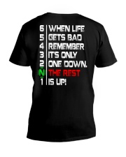 ONLY ONE DOWN THE REST UP - MB352 V-Neck T-Shirt thumbnail