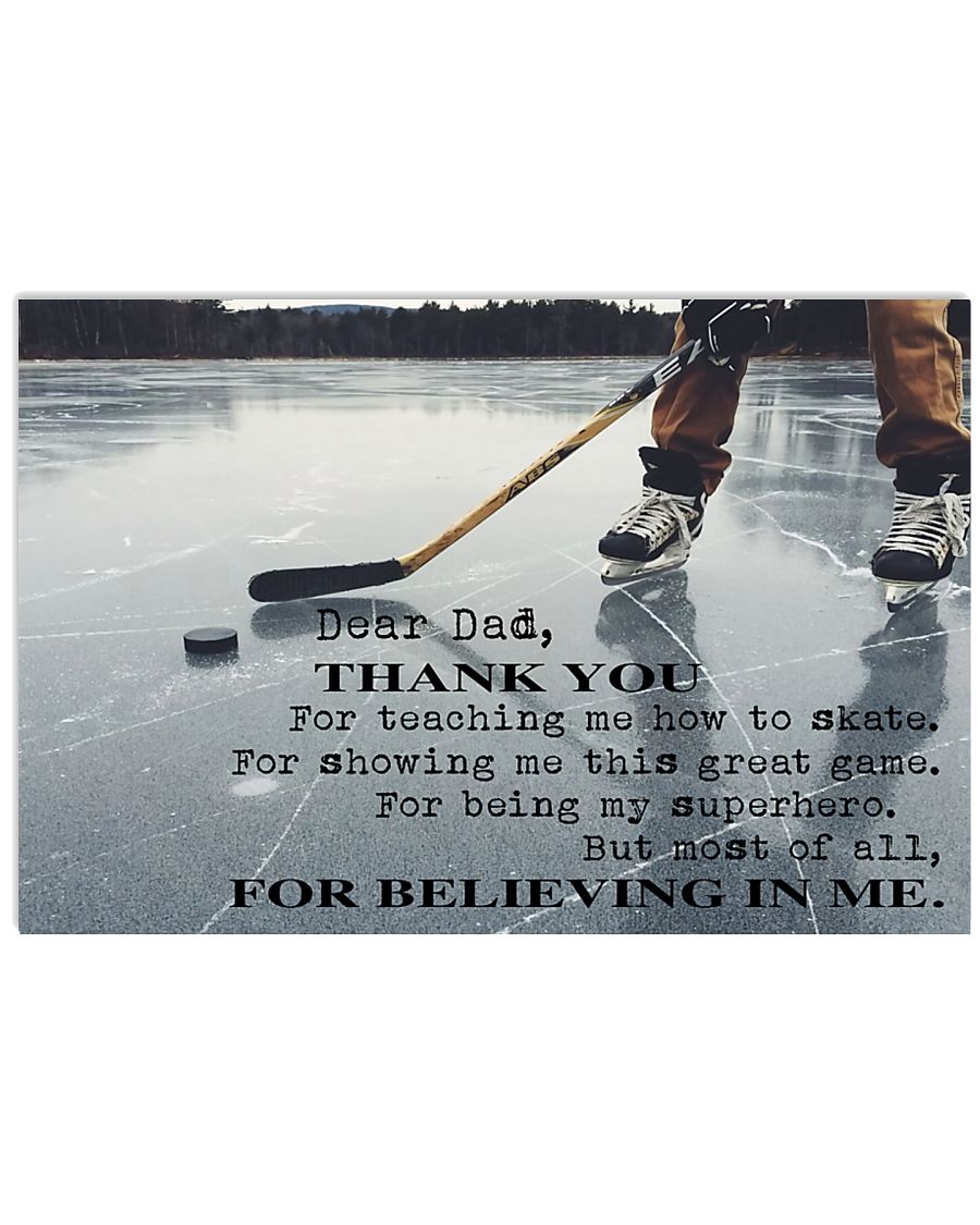 THANKS DAD FOR TEACHING ME HOW TO SKATE - MB267 24x16 Poster
