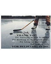 THANKS DAD FOR TEACHING ME HOW TO SKATE - MB267 24x16 Poster front