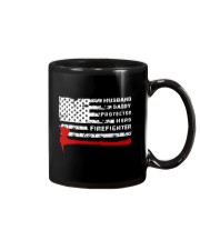 HUSBAND DADDY PROTECTOR HERO FIREFIGHTER Mug tile
