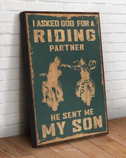 I ASKED GOD FOR A RIDING PARTNER 20x30 Gallery Wrapped Canvas Prints aos-canvas-pgw-20x30-lifestyle-front-14