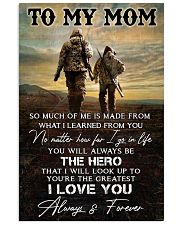 TO MY MOM 24x36 Poster front